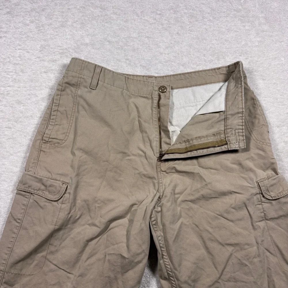 Levi's Red Tab‎ Men's Tan Cargo Shorts Cotton Casual Utility Size 34